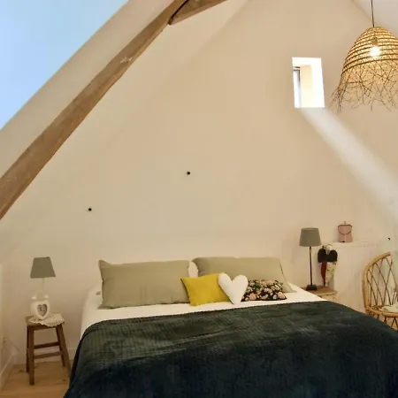 度假居 Cosy A La Ferme Pres Du Mans - Jardin, Terrasse, Poele A Bois, Et Serenite Rurale - Fr-1-410-269 Louplande