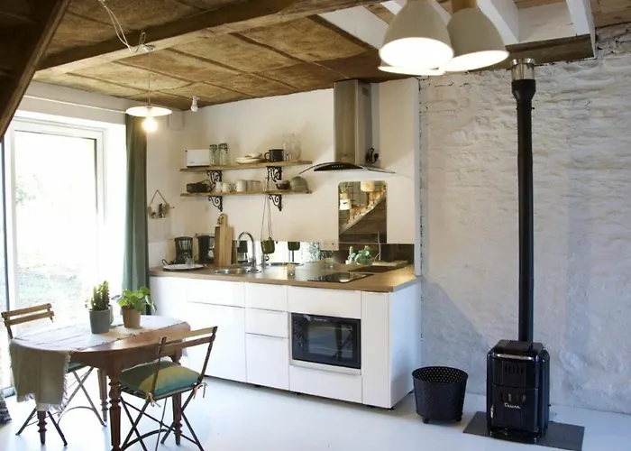 Ferienhaus Cosy A La Ferme Pres Du Mans - Jardin, Terrasse, Poele A Bois, Et Serenite Rurale - Fr-1-410-269